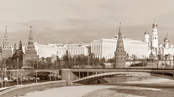Российская столица Московского Кремля, Россия — стоковое фото