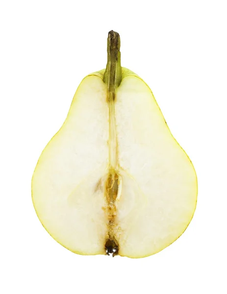 Ripe pear sectional — Stock Photo, Image