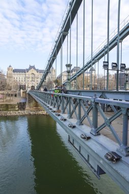 Macaristan, Budapeşte 'de zincir köprü