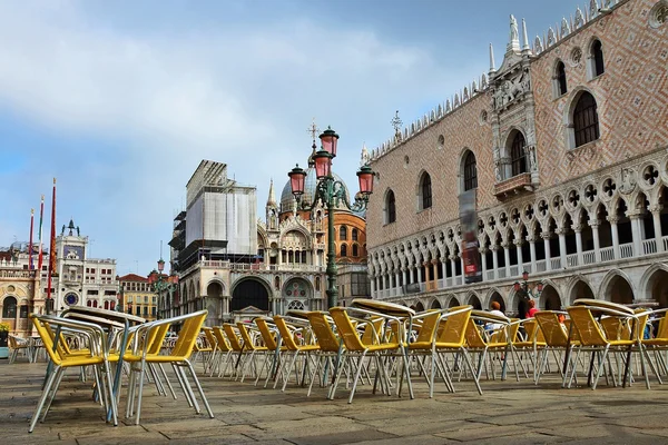 Náměstí svatého Marka v Benátkách, Itálie — Stock fotografie