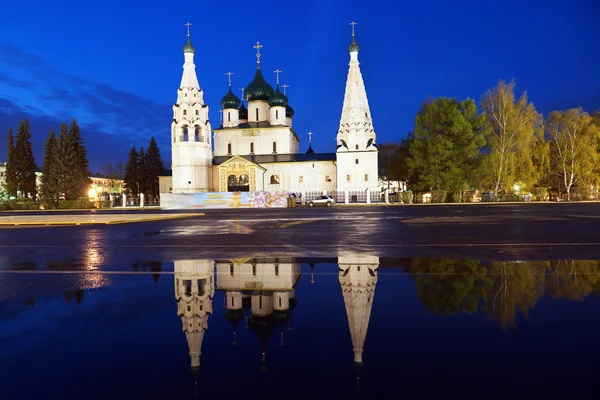 Iglesia de Elías el Profeta en Yaroslavl, Rusia — Foto de Stock