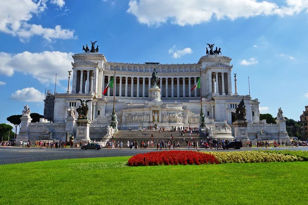 विक्टर इमानुएल द्वितीय, रोम के लिए राष्ट्रीय स्मारक — स्टॉक फ़ोटो, इमेज
