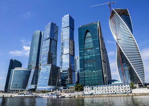 Moscow city İş Merkezi, Rusya Federasyonu.