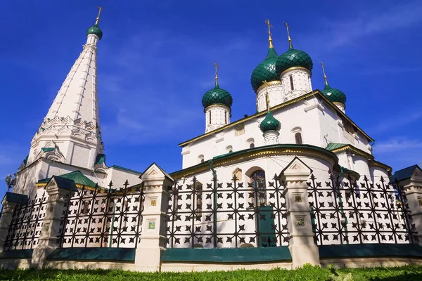 Kyrkan av Elia profeten, yaroslavl, Ryssland — Stockfoto