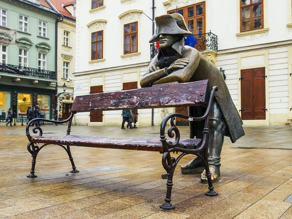 Napolyon 'un bronz heykeli, Bratislava, Slovakya
