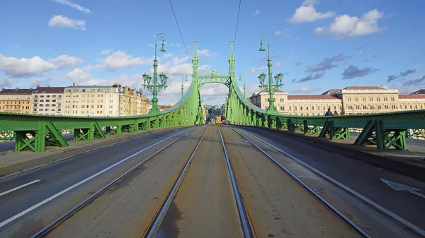Liberty Bridge Budapest, Hungary — Stock Photo, Image