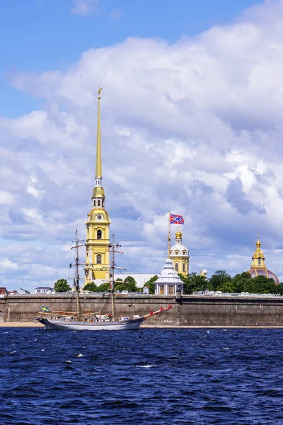 Peter und Paul Festung, St. Petersburg, Russland — Stockfoto