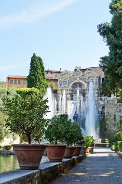 Villa d'este tivoli, İtalya, Avrupa
