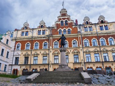 vyborg, Rusya eski sokaklarında