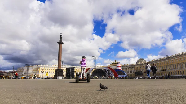 Praça do Palácio em São Petersburgo — Fotografia de Stock