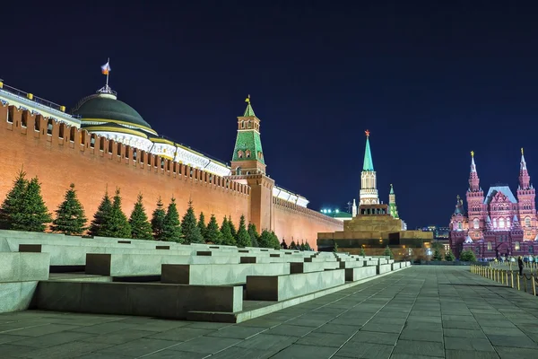 Mausoléu na Praça Vermelha, Moscou, Rússia — Fotografia de Stock