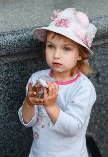 Retrato da menina. — Fotografia de Stock