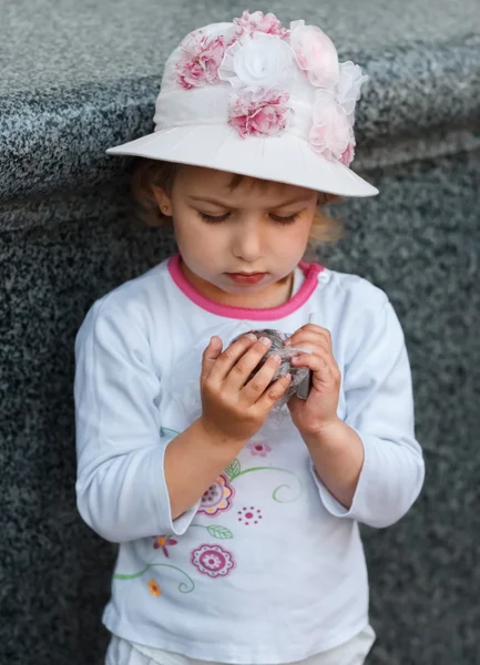 Retrato da menina. — Fotografia de Stock