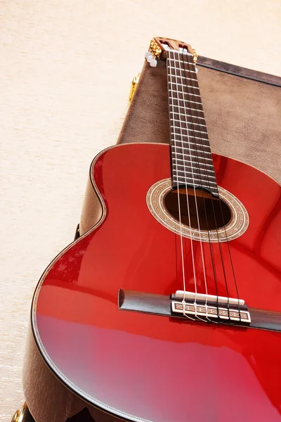 Acoustic guitar. — Stock Photo, Image