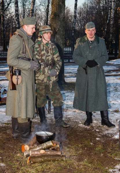 Militärangehörige. — Stockfoto