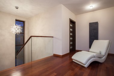 Travertine house - luxurious corridor