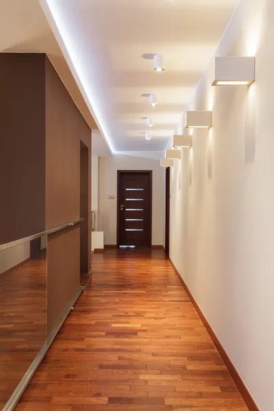 Grand design - long corridor — Stock Photo, Image