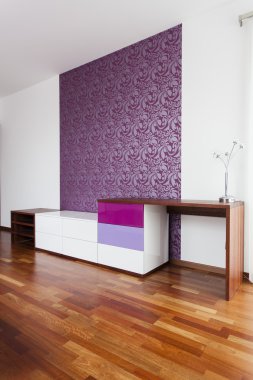 Violet wall