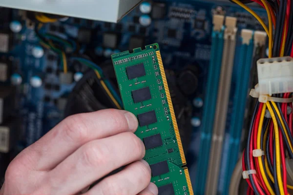 Wymiana danych w pamięci RAM — Zdjęcie stockowe