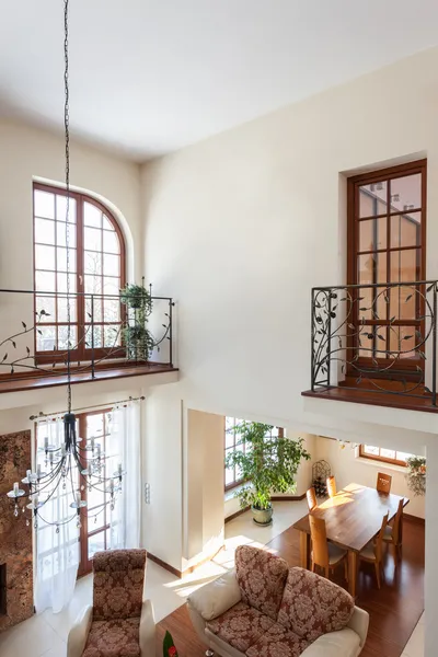 Classy house - View from second floor — Stock Photo, Image