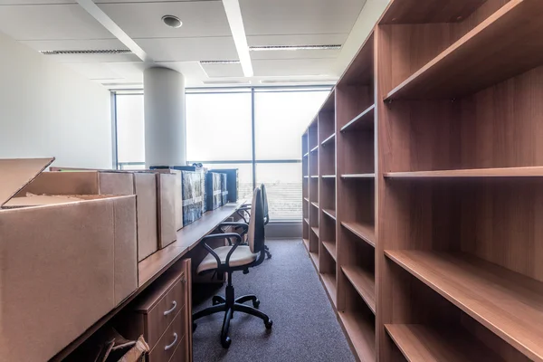 Umzug in neues Büro — Stockfoto