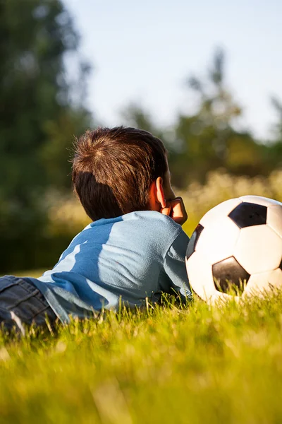 Relax on the grass — Stock Photo, Image