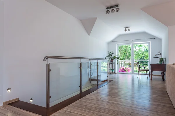 Bright space - the first floor — Stock Image Bright space - the first floor Royalty Free Stock Photos
