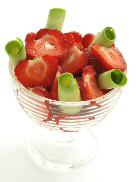 Rote und grüne Früchte — Stockfoto