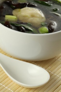 Çin sebze çorbası.