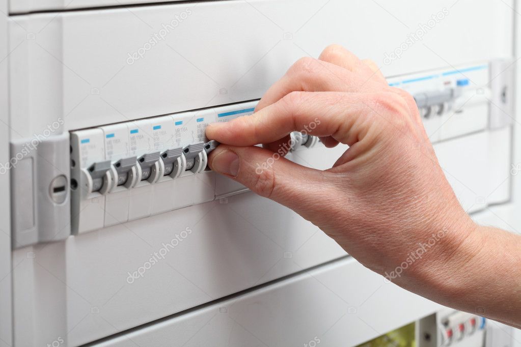 Protection of electrical installation — Stock Photo © photographee.eu