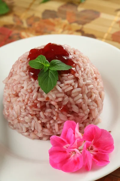 Rice pudding — Stock Photo, Image