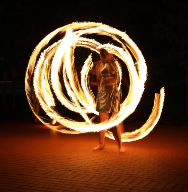Spiral yangın