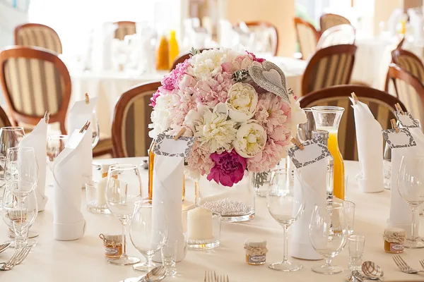 Interior mediterrânico - conjuntos de casamento — Fotografia de Stock