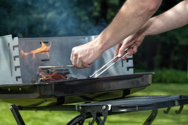 sıcak parlayan kömür