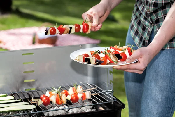Vegetarian grill — Stock Photo, Image