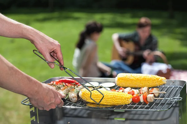 Maíz a la parrilla — Foto de Stock