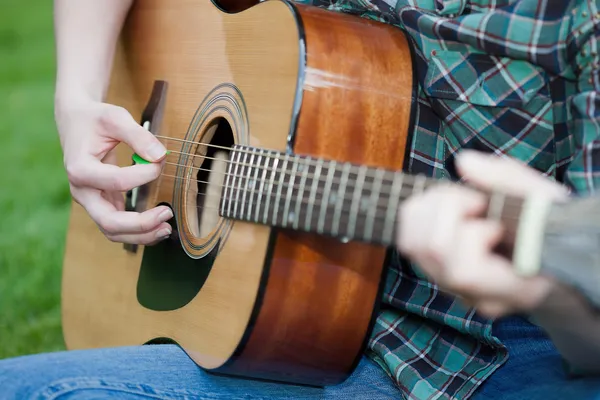 Gitarrspelare — Stockfoto