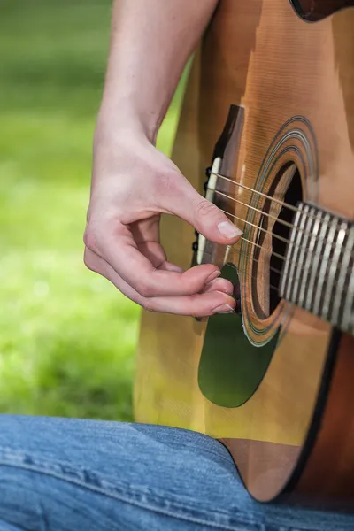 Gitáros — Stock Fotó