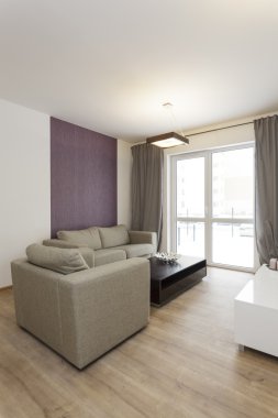 Cosy düz - oturma odası