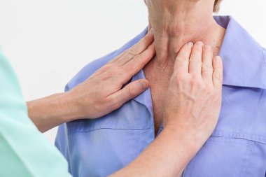 Thyroid problems clipart
