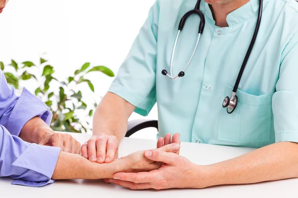 Examen en el consultorio médico — Foto de Stock