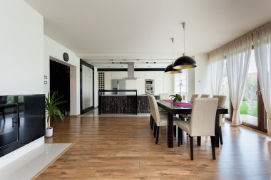 kentsel daire - modern iç