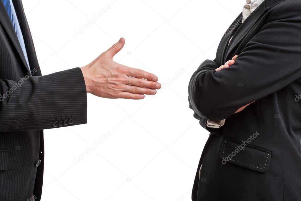 Try of handshaking