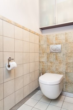 geniş daire - tuvalet