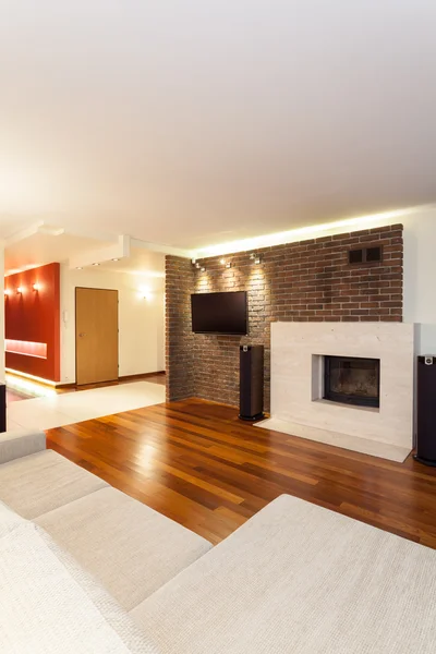 Ruim appartement - modern interieur — Stockfoto