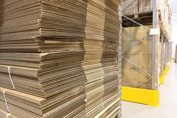 Heap of wavy corrugated — Stock Photo, Image