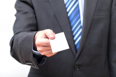 onun kartvizit gösterilen işadamı