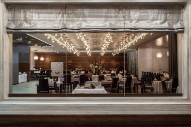 ormanlık otel - Restoran