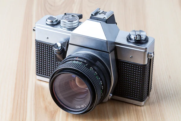 Reflex camera, closeup — Stock Photo, Image
