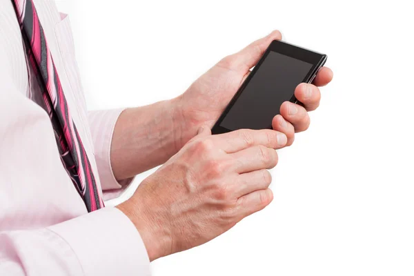 Businessman using a mobile phone — Stock Photo, Image